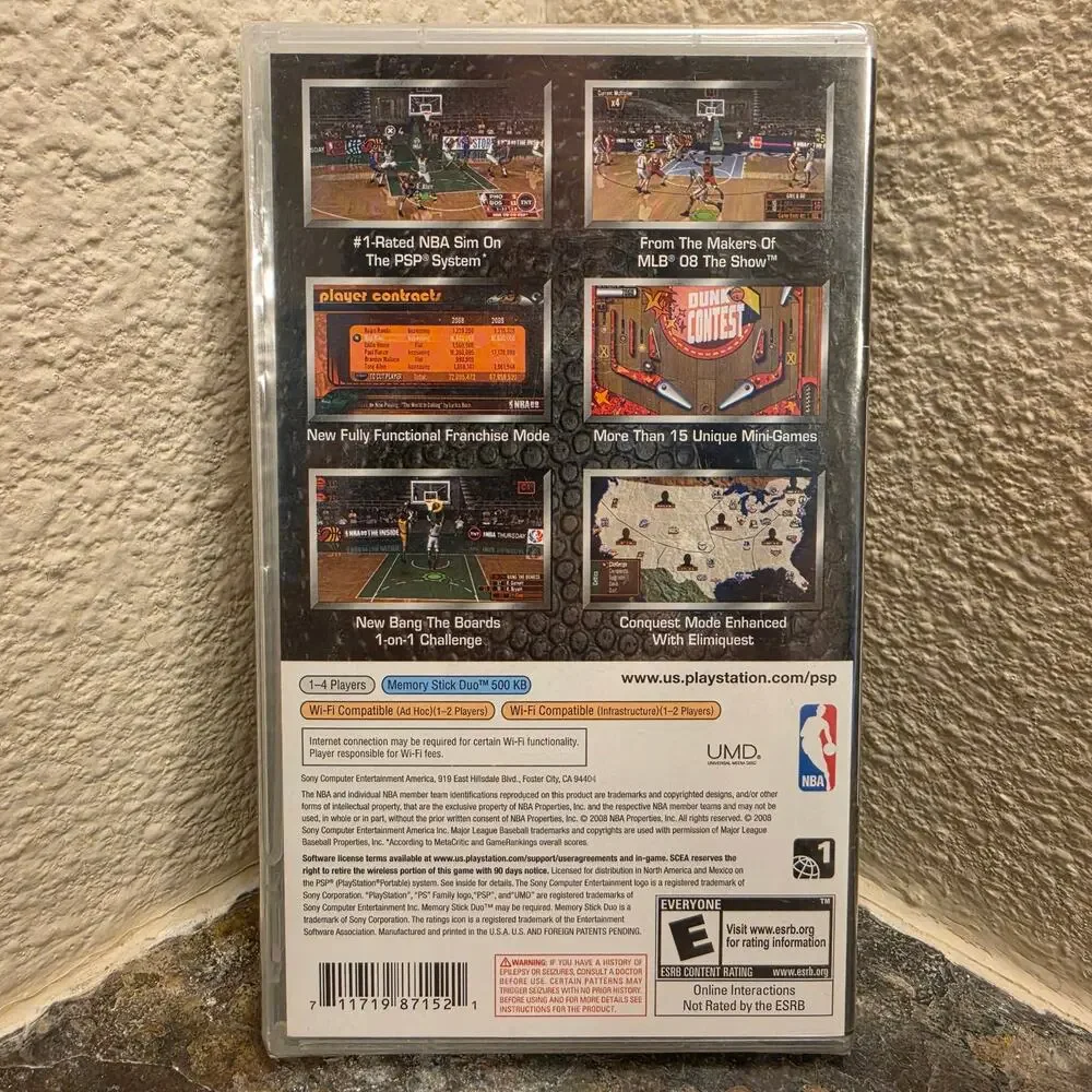 Game - NBA 09: The Inside (NEW) - PSP - PlayStation - Kobe Bryant